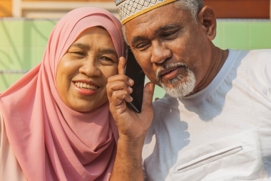 Couple building trust